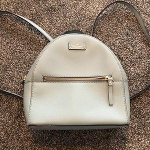 Baby blue Kate Spade backpack
